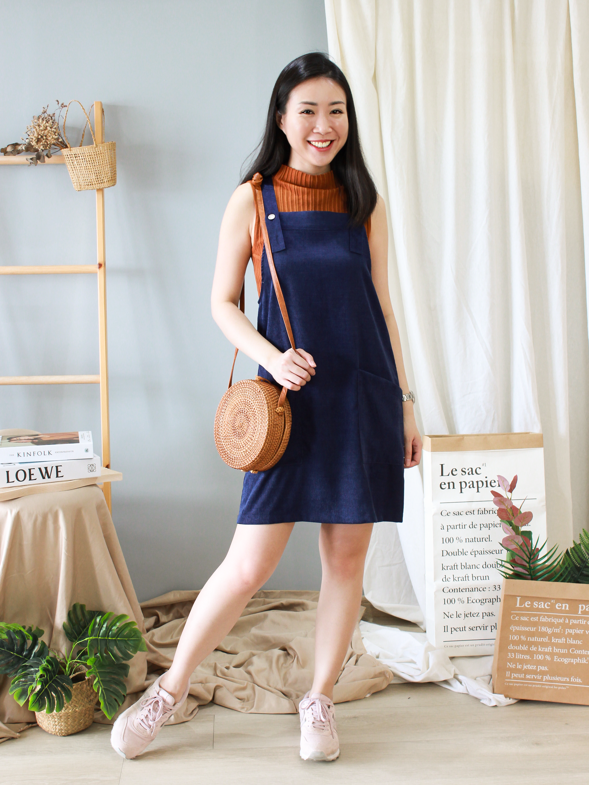 denim dungaree dress size 18 Plus Size Denim Pinafore Dress 3XL Long Denim Dungarees for Women Boho   MARTINELI2