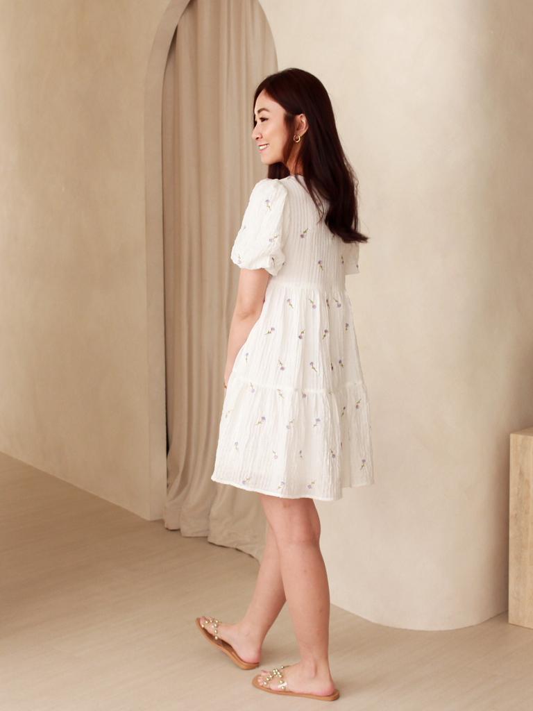 Keia Embroidered Dress